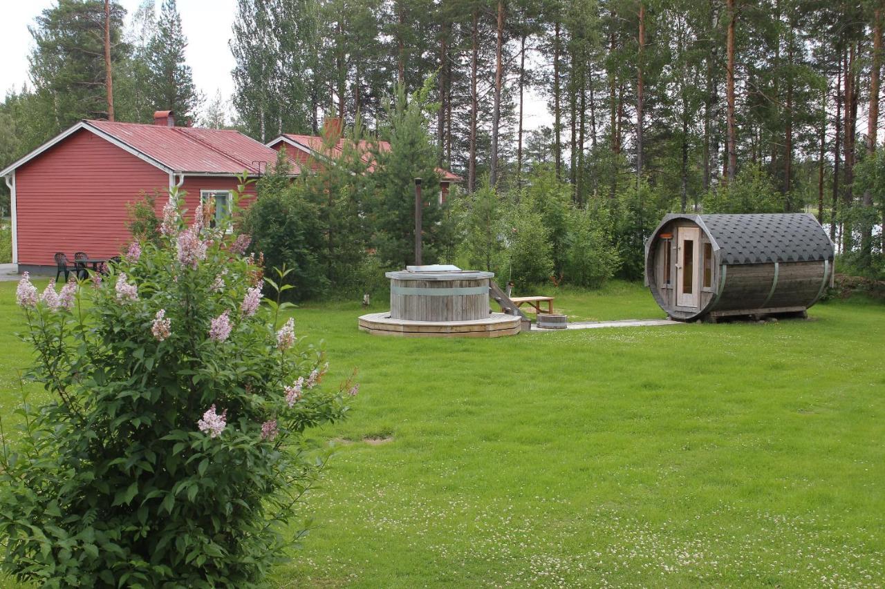 Änglagård - Holzhäuser&Bed&Breakfast Gargnäs Exterior foto